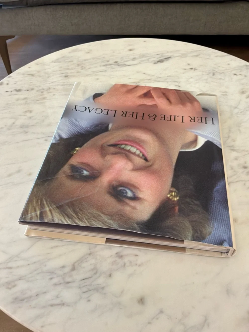 Vintage 1997 Diana Her Life & Her Legacy Coffee Table Book by Anthony Holden